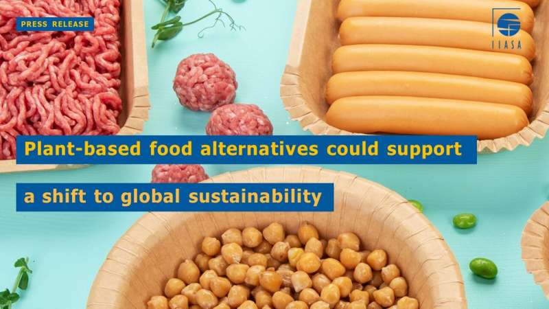 Las alternativas alimentarias de origen vegetal podrían respaldar un cambio hacia la sostenibilidad global