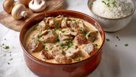 Filettopf con champiñones: un plato reconfortante para disfrutar un fin de semana lleno de buen sabor