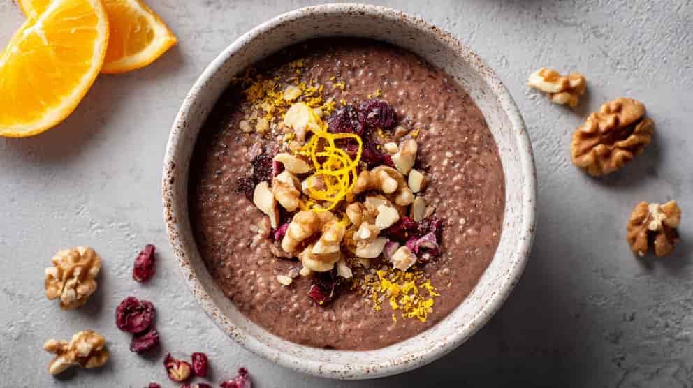 Pudín de chía y chocolate: un postre rápido y saludable para calmar el antojo dulce sin tomar azúcar