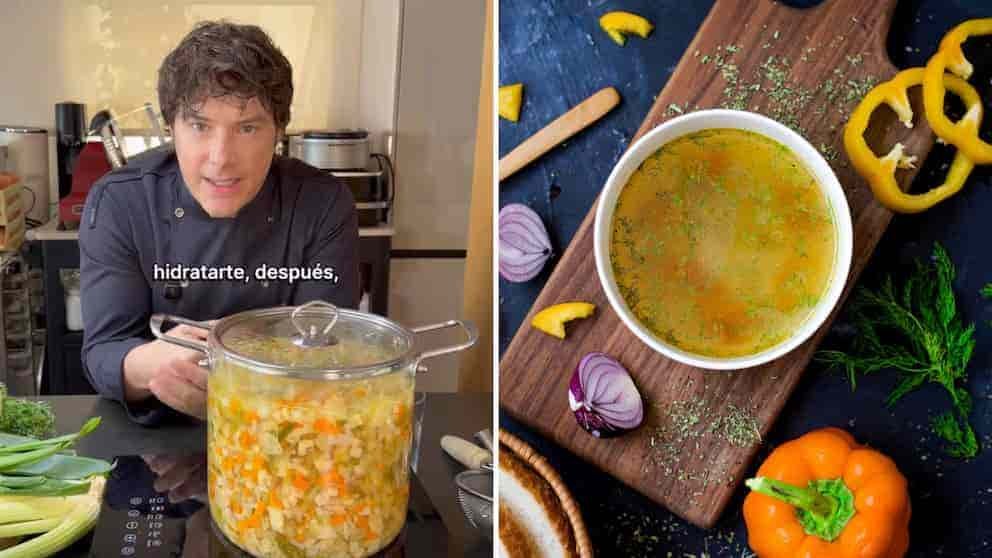 El secreto de un caldo intenso está en el corte y la proporción