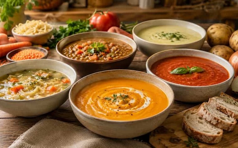 Nueve sopas sencillas para cocinar con lo que hay en casa