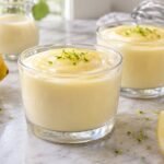 Crema de limón con dos ingredientes y sin horno