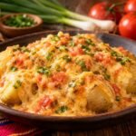 Papas chorreadas con queso: cremosidad y sabor colombiano