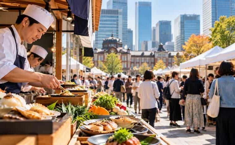 Tokio celebrará su cocina local con un festival en cuatro barrios