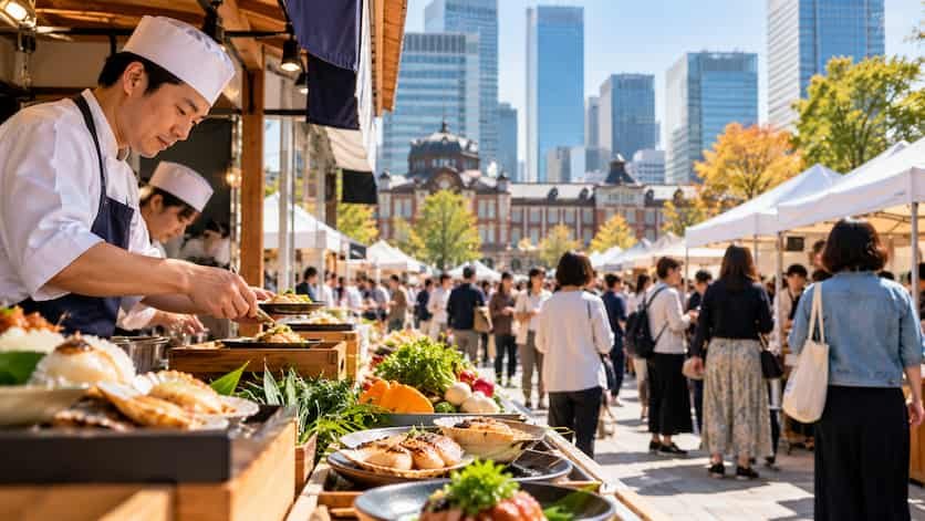 Tokio celebrará su cocina local con un festival en cuatro barrios